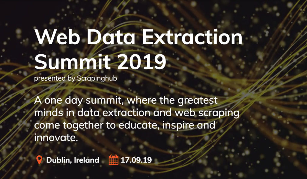 Web-Data-Extraction-Summit
